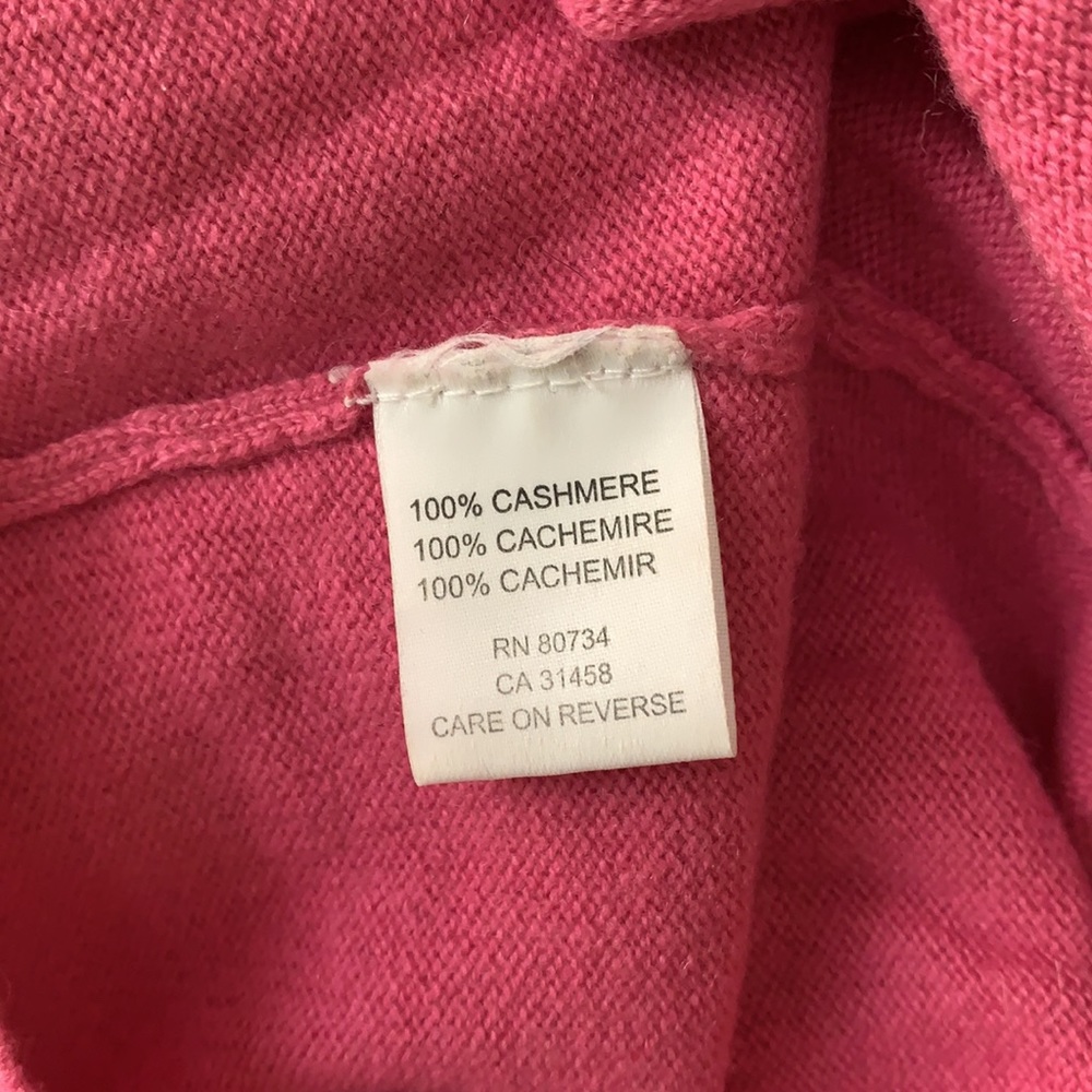 BCBGMAXAZRIA size S cashmere pullover in excellent condition - Picture 5 of 6